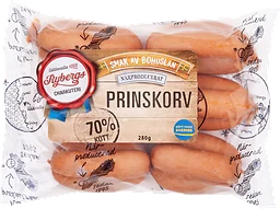 Prinskorv 280g Rybergs