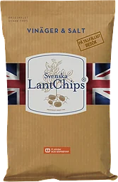 Lantchips Vinäger & Salt 200g LantChips