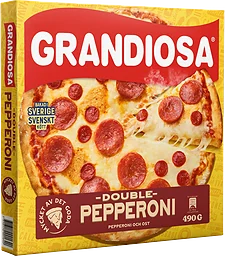 Pizza Double pepperoni 490g Grandiosa