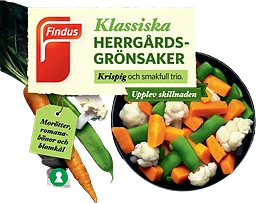 Herrgårdsgrönsaker Fryst