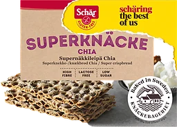 Glutenfritt Superknäcke Chia