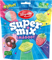 Godispåse Supermix Smågodt 220g Brynild