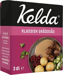 Gräddsås Klassisk 3dl Kelda