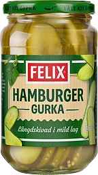 Hamburgergurka 460g Felix