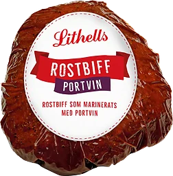 Rostbiff Portvin i skivor ca 14g Lithells