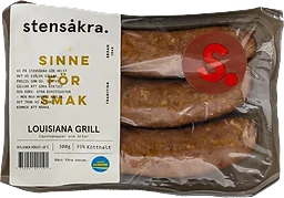 Kryddkorv Louisiana Grill 95% Kötthalt 300g Stensåkra