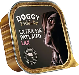 Hundmat Delikatesspaté med Lax 150g Doggy Delikatess