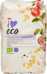 Makaroner Ekologiska 1kg ICA I love eco