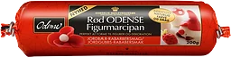 Figurmarsipan Röd med jordgubb & rabarbersmak 200g Odense