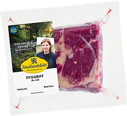 Ryggbiff Färsk ca 800g Smålandskött