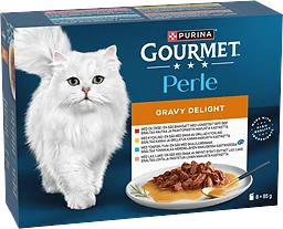 Gravy Delight Perle Multipack Kattmat i Sås 8-pack