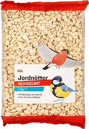 Vildfågelmat Jordnöt 1kg ICA