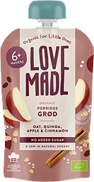 Barnmat Gröt Havre Äpple Kanel 6m 100g Lovemade