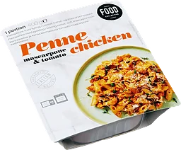 Färdigmat Penne Chicken med Mascarpone och Tomat 400g Food Collective