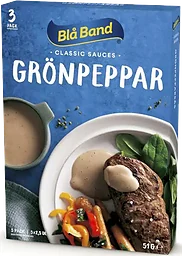 Grönpepparsås