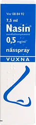 Nasin Nässpray 0.5mg/ml För Vuxna
