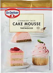 Tårtmousse Jordgubb 96g Dr.Oetker
