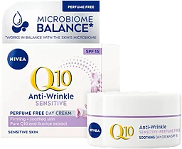 Dagkräm Q10 Sensitive Day Cream SPF15 50ml NIVEA