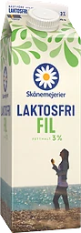 Filmjölk Laktosfri 3% 1l Skånemejerier