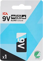 Batteri 9V/ 6LR61 1-p ICA