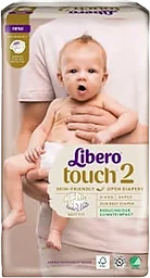 Blöjor Touch Strl 2 3-6kg 64-p Miljömärkt Libero