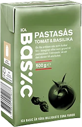 Pastasås med basilika 500g ICA Basic