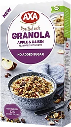 Granola Äpple & Russin 475g AXA