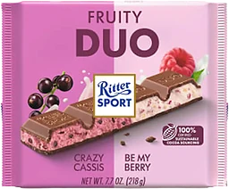 Chokladkaka Fruity DUO 218g Ritter