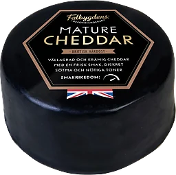 Cheddarpuck mature  hårdost 200g Falbygdens® Rekommenderar