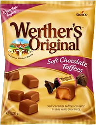 Chokladkola 120g Werthers Original