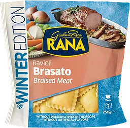 Ravioli bräserat kött 250g Rana