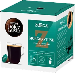 Kaffekapslar Zoégas Morgonstund 16p Dolce Gusto