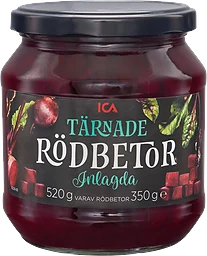 Tärnade Rödbetor 560g ICA