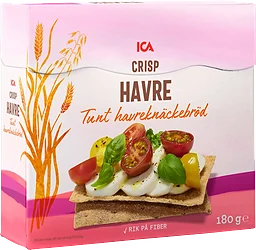 Surdegsknäckebröd Crisp Havre 180g ICA
