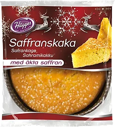Saffranskaka 390g Hägges