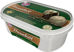 Gräddglass Hasselnöt