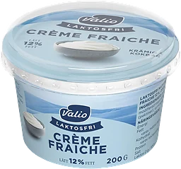 Crème Fraiche Lätt Laktosfri 12% 200ml Valio