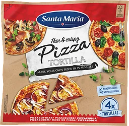 Pizza Tortilla 4-pack