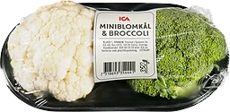 Miniblomkål & broccoli 350g Klass 1 ICA