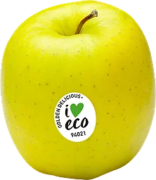 Äpple Golden Ekologisk ca 130g Klass 1 ICA I love eco