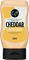 Färdigsås Cheddar cheese 280ml Caj P