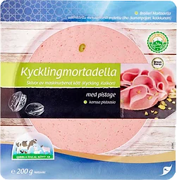 Kycklingmortadella