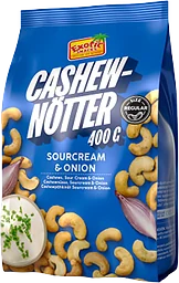 Cashewnötter Sourcream & onion 400g Exotic Snacks