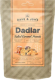 Dadlar Salted Caramel Peanuts 125g Dave & Jon's