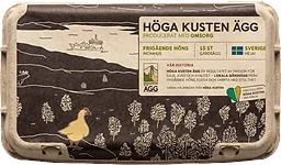 Ägg Frigående Inomhus M/L 15st Höga Kusten Ägg