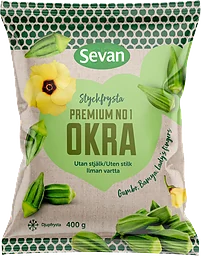 Okra Fryst 400g Sevan