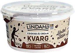 Kvarg Cookies and Cream Laktosfri 0,7%
