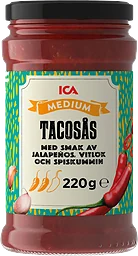 Tacosås Medium 220g ICA