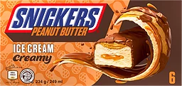 Glass Snickers Creamy 6-pack