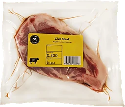 Club steak frystinad 500g Hacksta Köttdisk